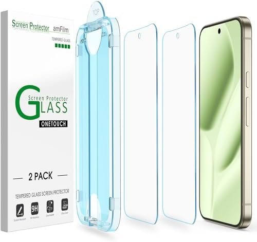 clear tempered glass screen protector for Google Pixel 1 by amFilm