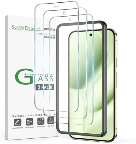 clear tempered glass screen protector for Google Pixel 1 by amFilm