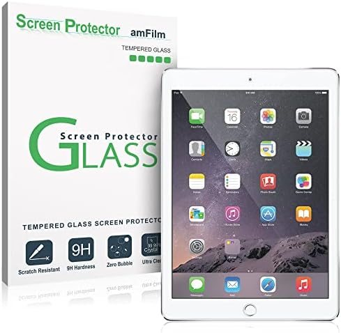 clear tempered glass screen protector for iPad 6 by amFilm
