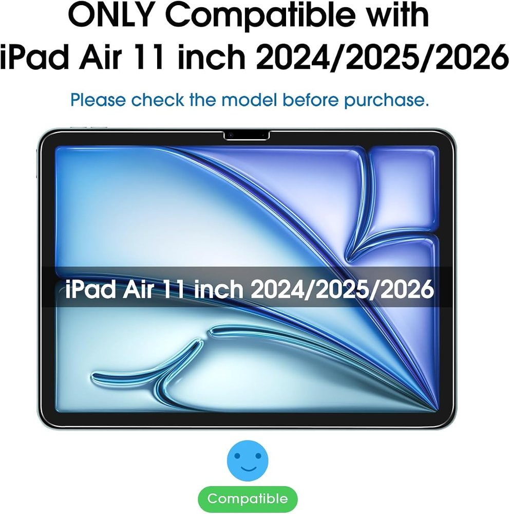 clear tempered glass screen protector for iPad Air 11 by amFilm