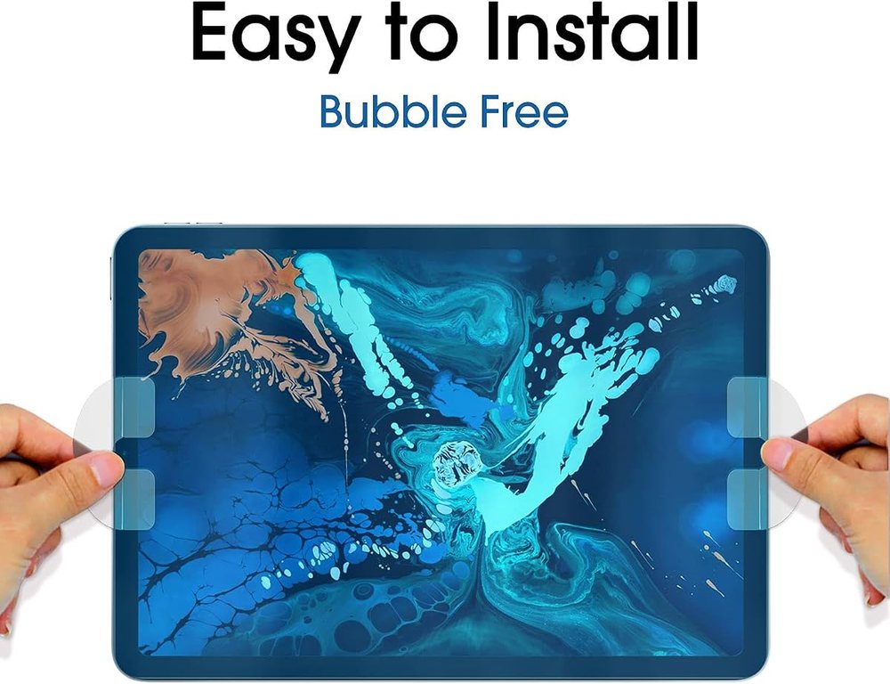 clear tempered glass screen protector for iPad Pro 11 by amFilm