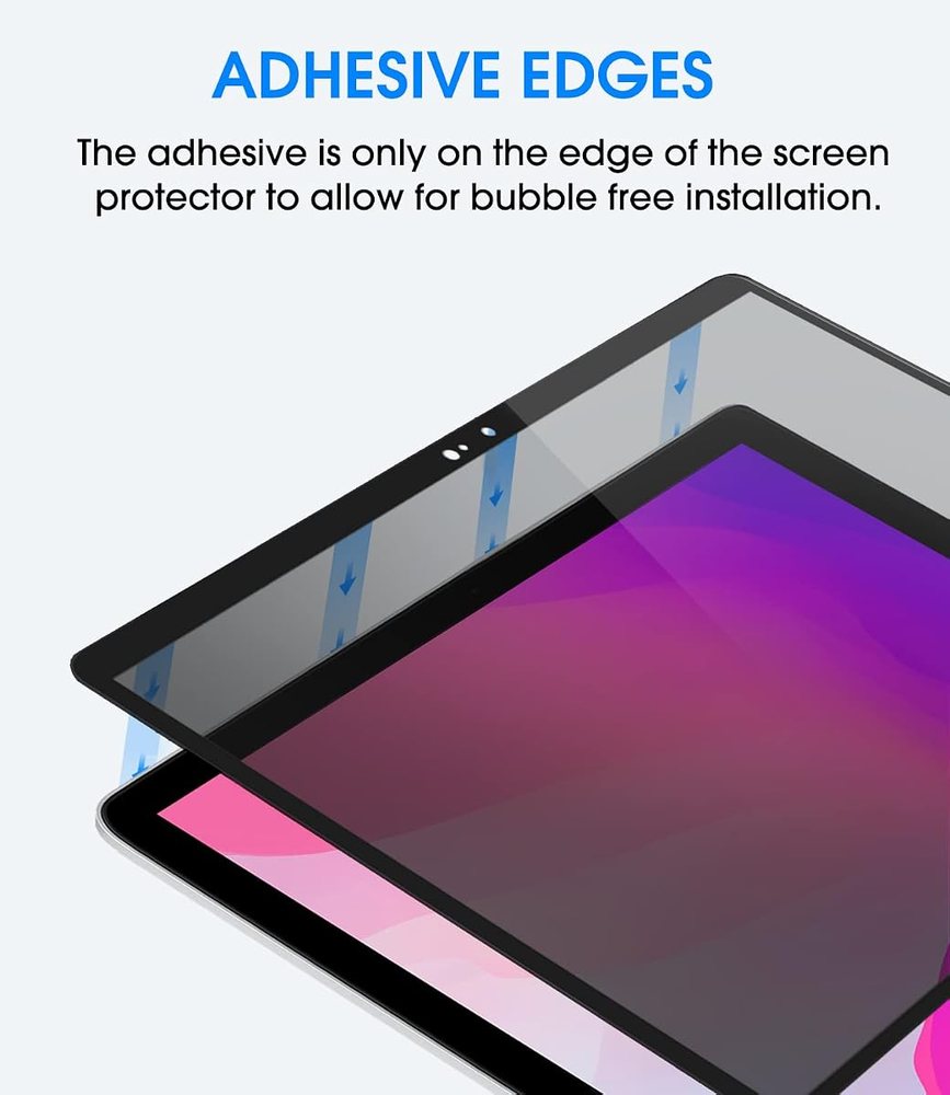 privacy tempered glass screen protector for MacBook Pro 13 by amFilm