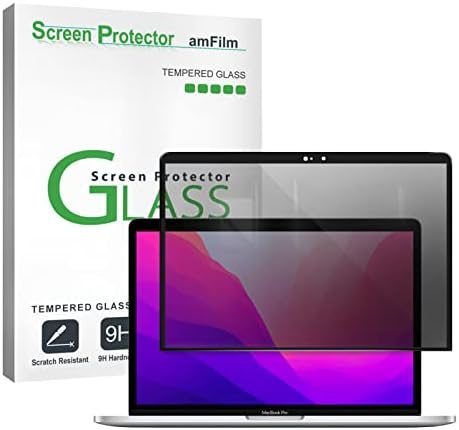 privacy tempered glass screen protector for MacBook Pro 13 by amFilm